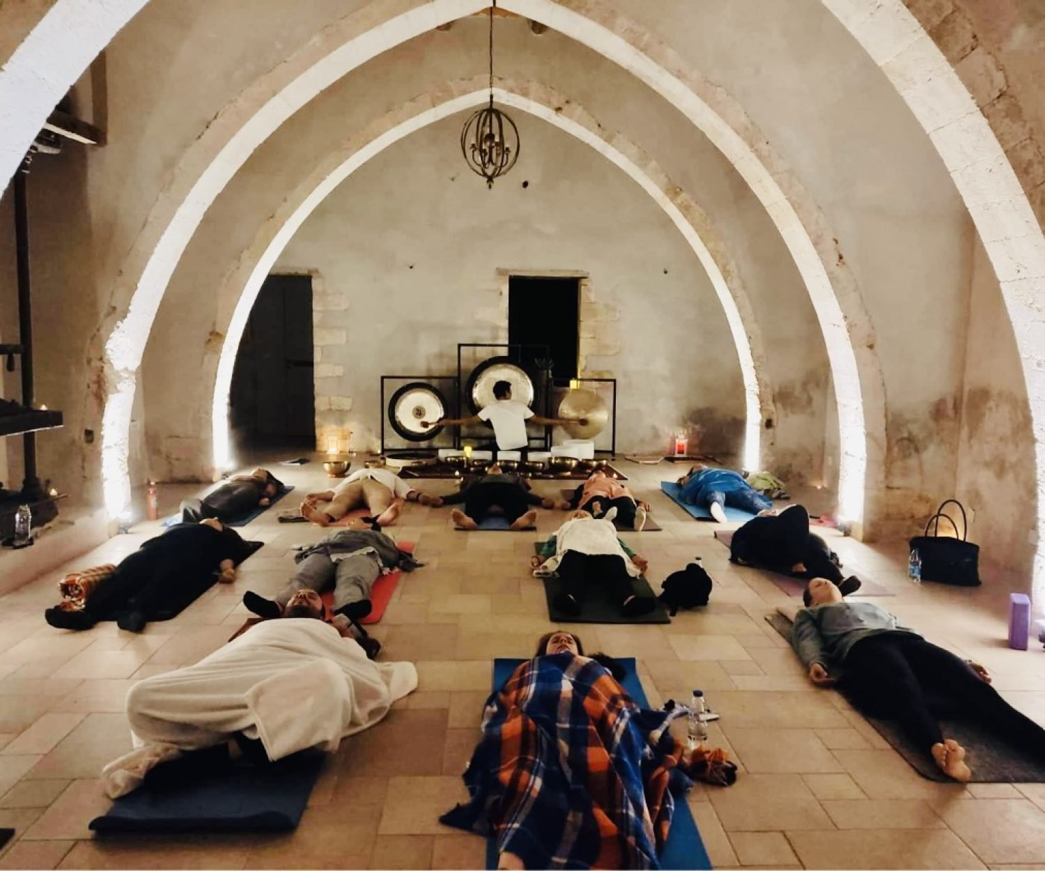 Sound bath in Chania, Crete