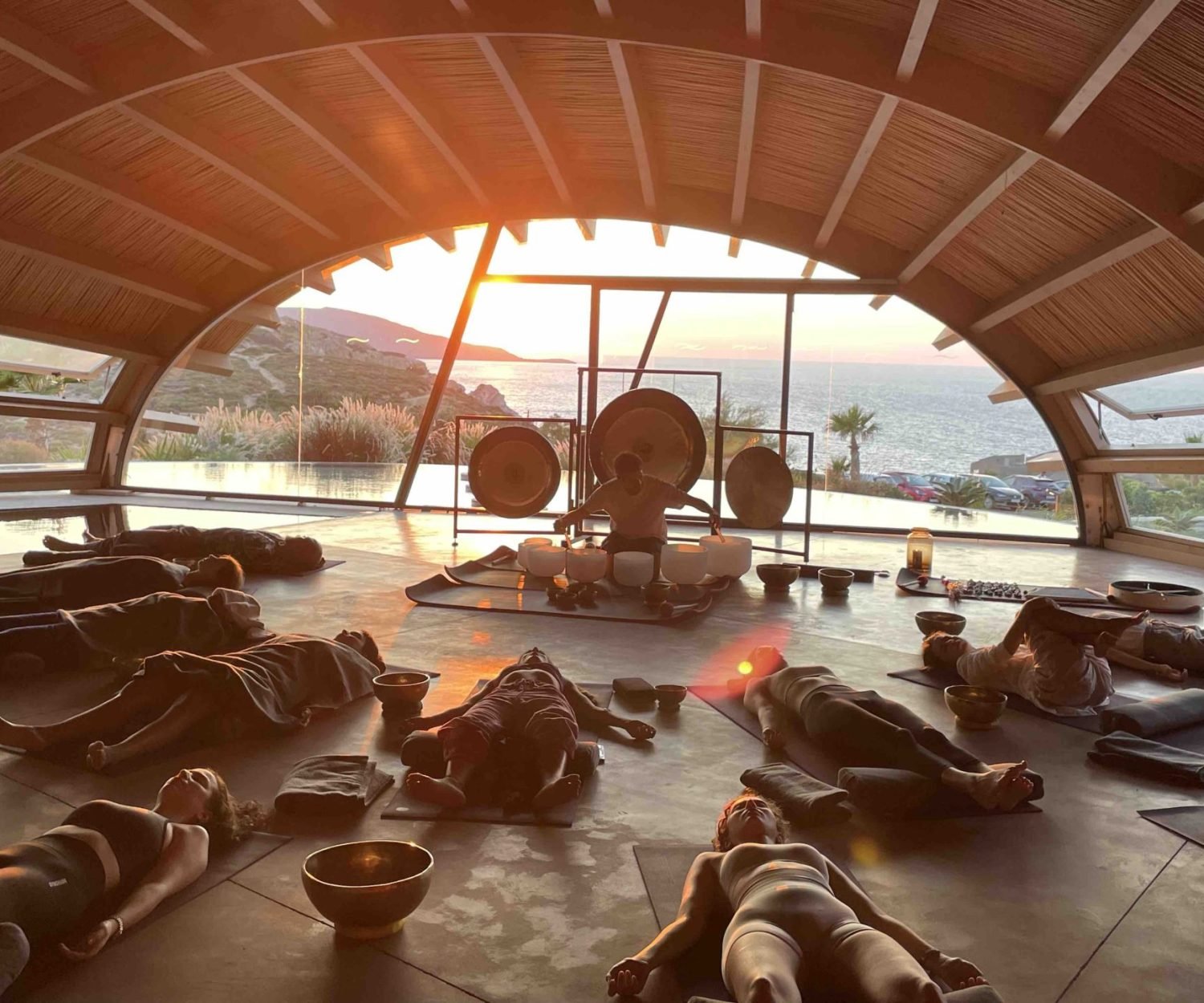 Gong bath in Heraklion, Crete