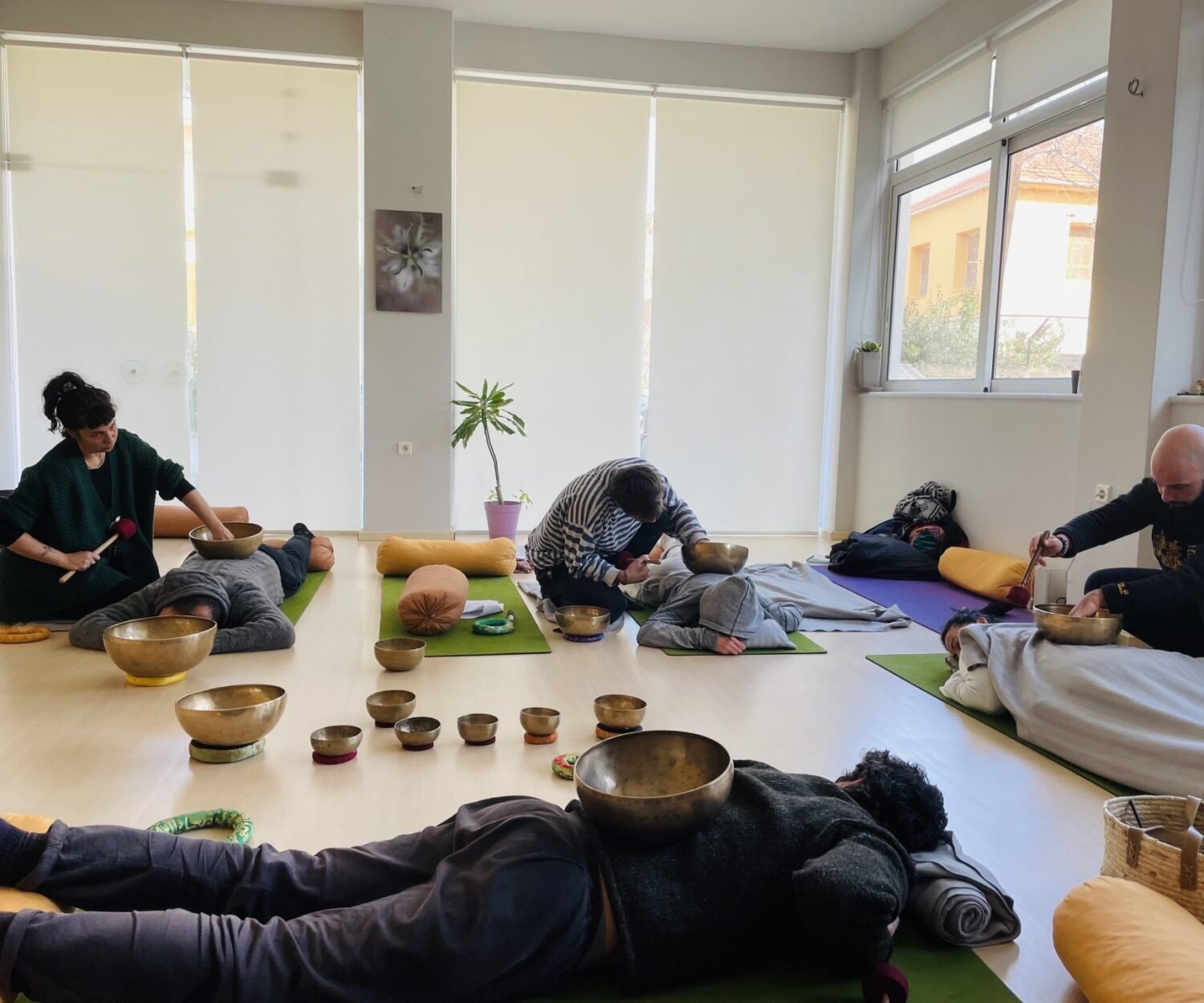 Yoga Class Chania - Sound Healing Training Seminar with Tibetan Singing Bowls
