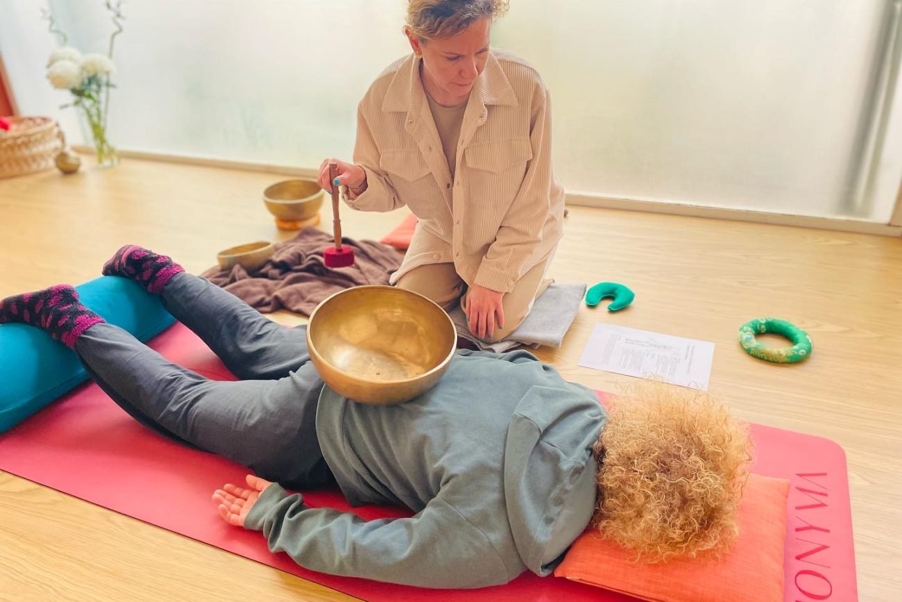 Sound healing with Tibetan Singing bowls training seminar in Athens Greece