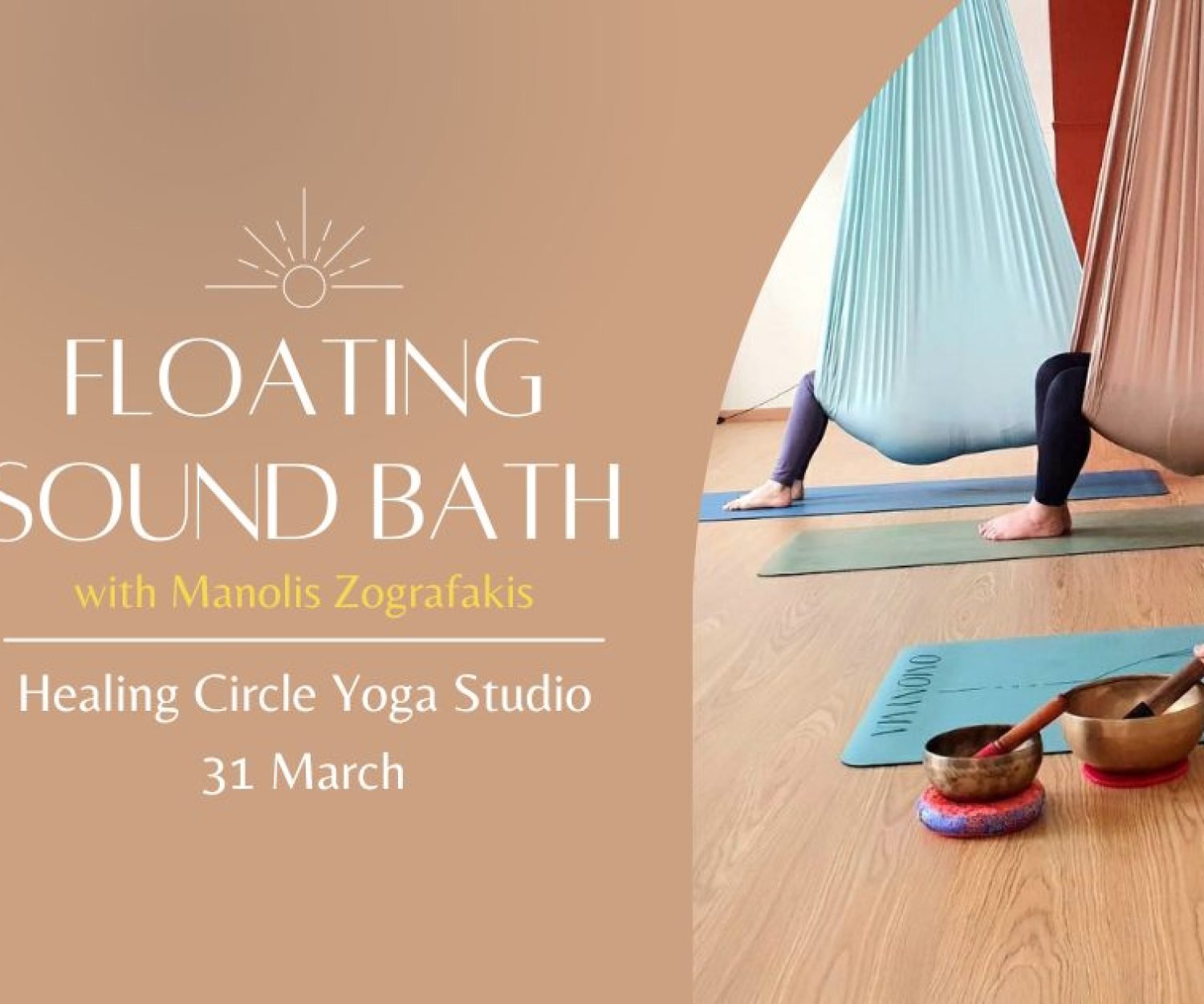 Floating Sound Bath at Healing Circle Yoga - Athens - 31 March