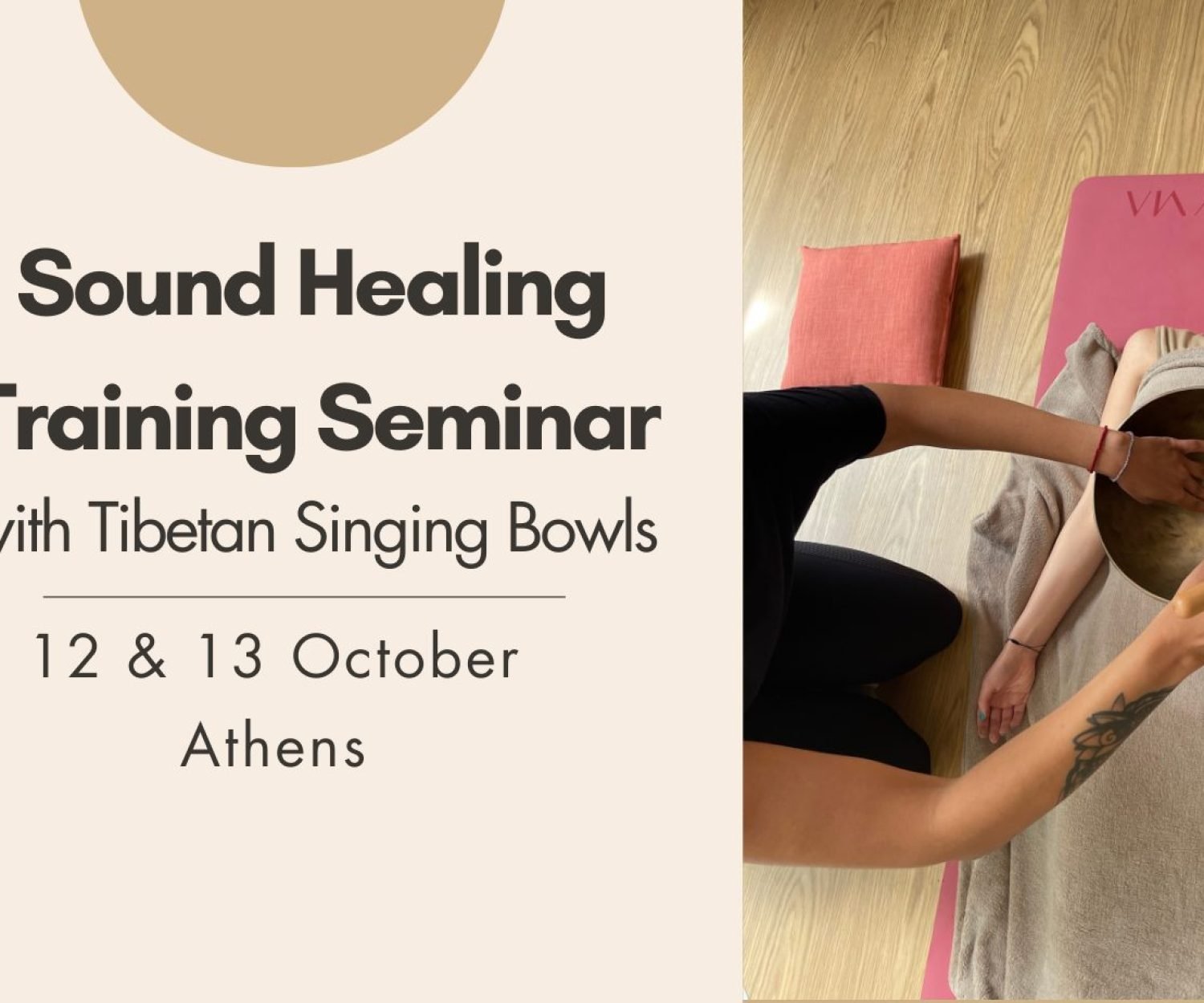 Sound Healing Training seminar in Athens - October 12 & 13 2024
