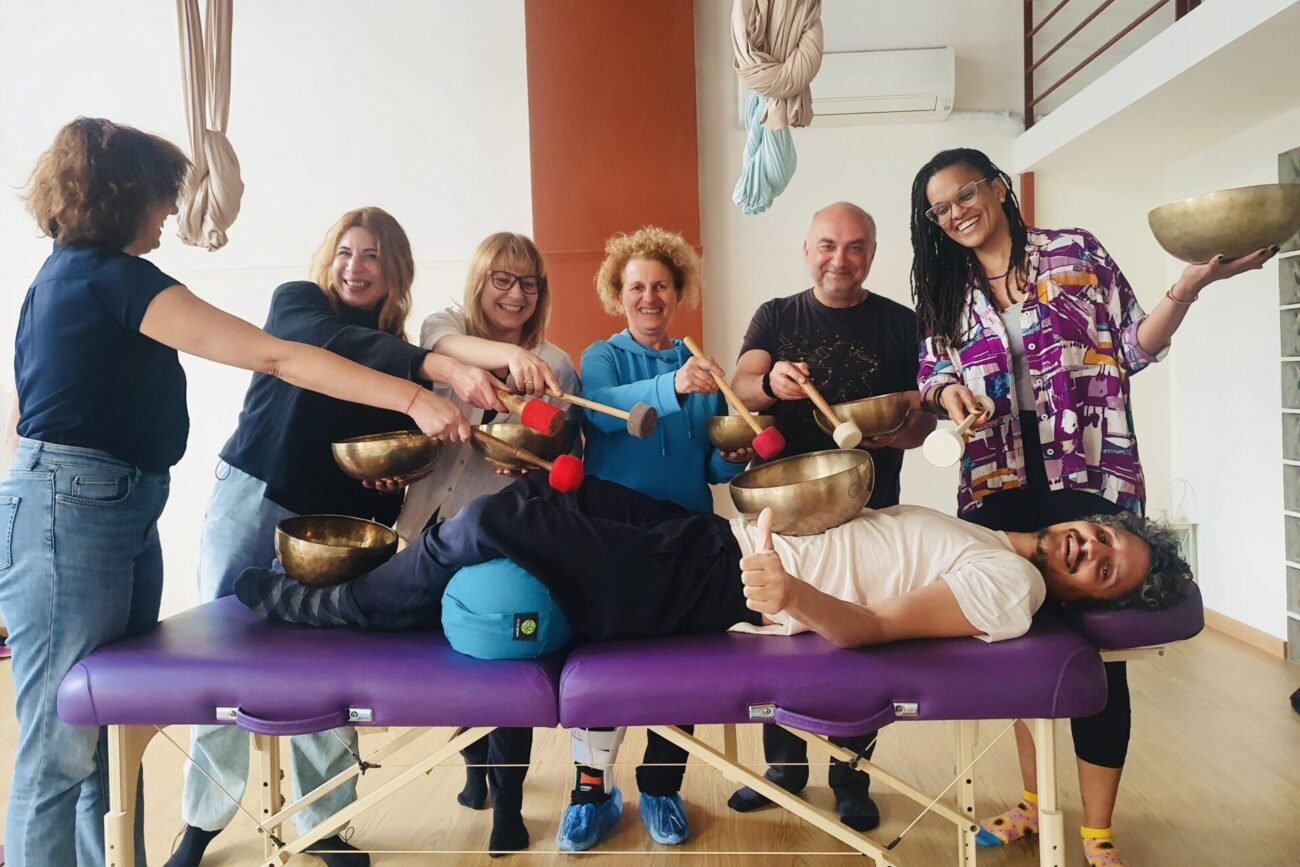 Sound Healing Training Seminar with Tibetan Singing Bowls in Athens Greece - Εκπαιδευτικό σεμινάριο με ηχογαβάθες στην Αθήνα - Σεμινάριο ηχοθεραπείας