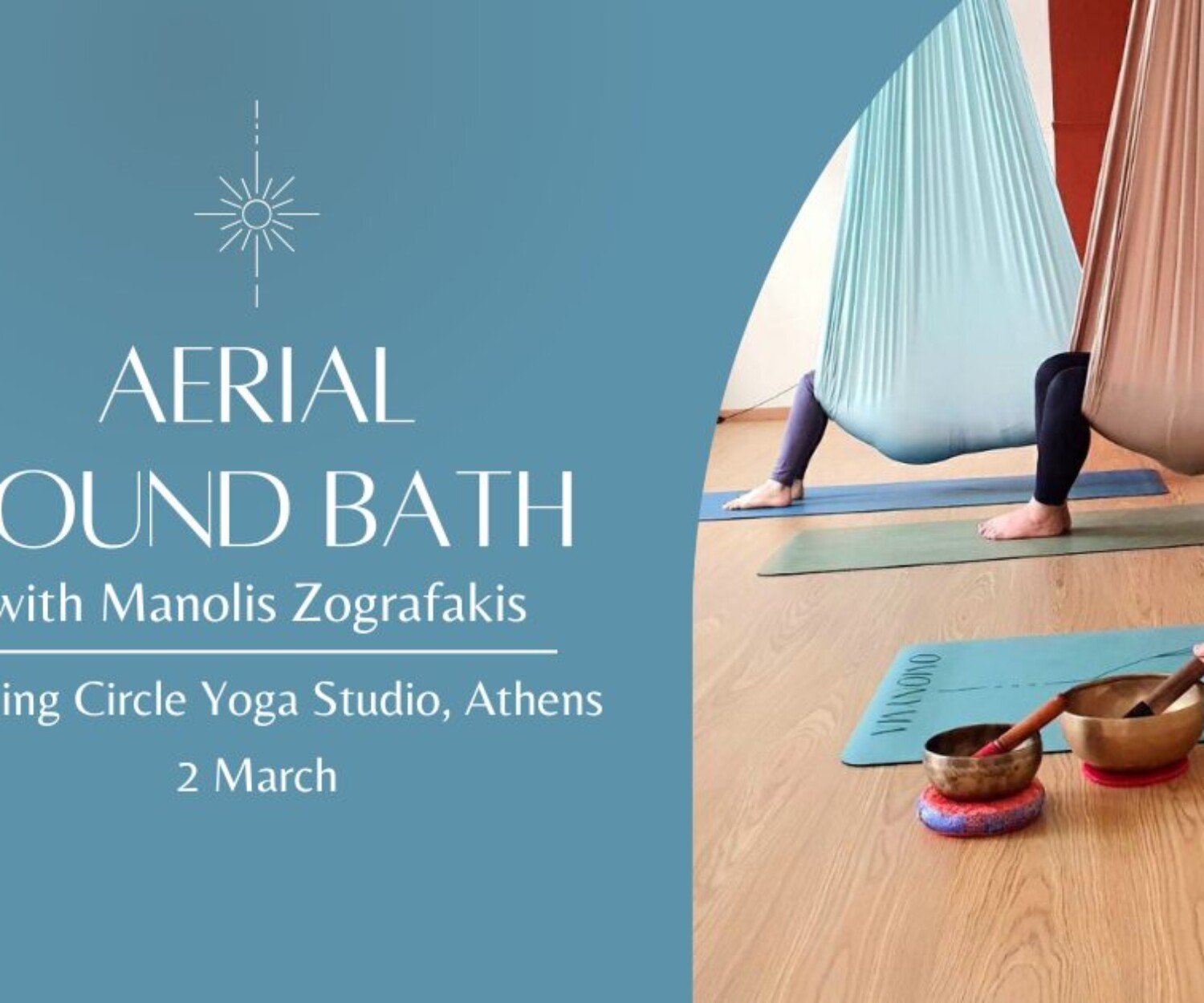 Aerial Sound Bath in Athens - 2 March 2025