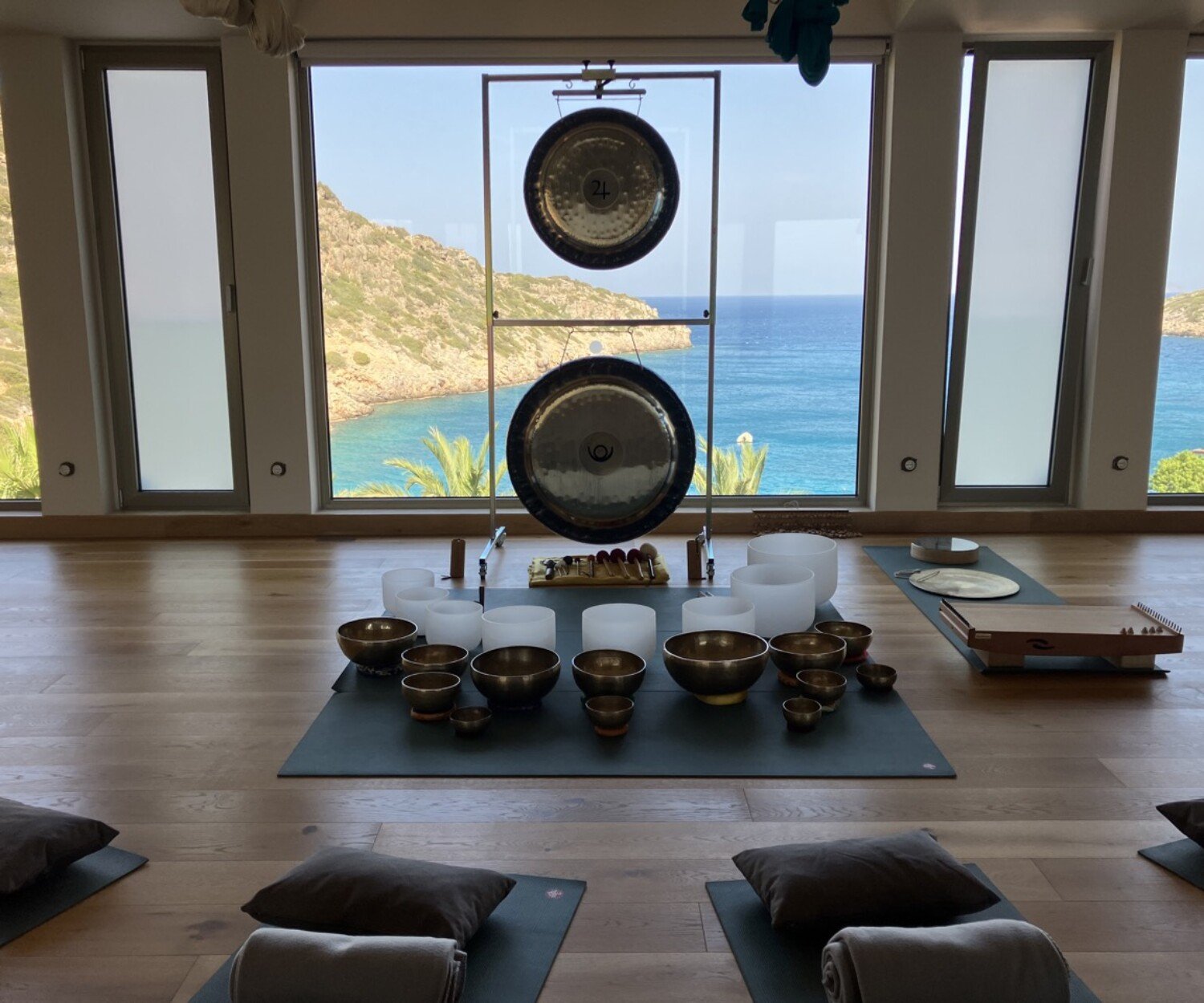 Sound Bath at Daios Cove Resort - Agios Nikolaos
