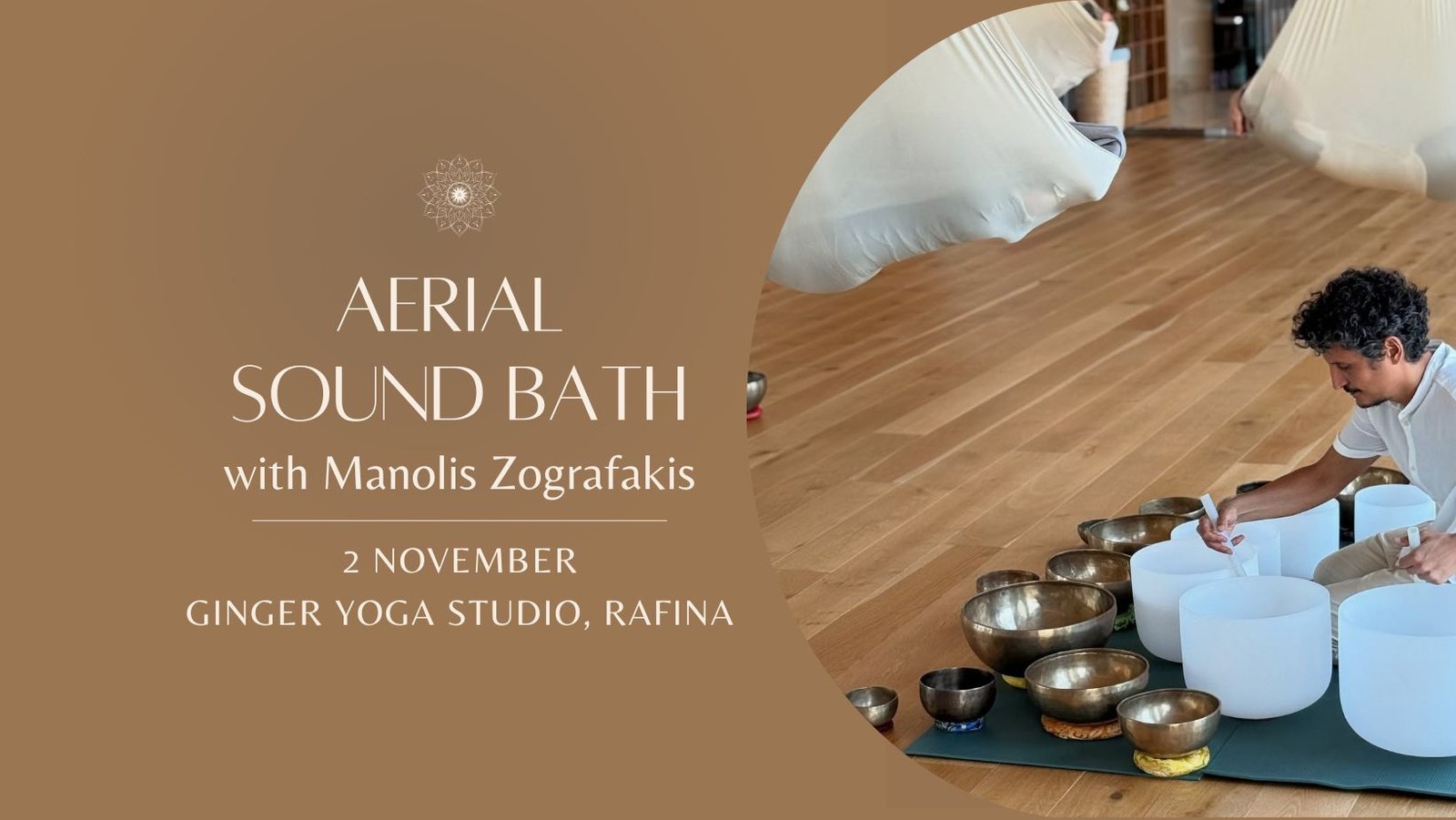 Aerial Sound Bath 2 November - Rafina