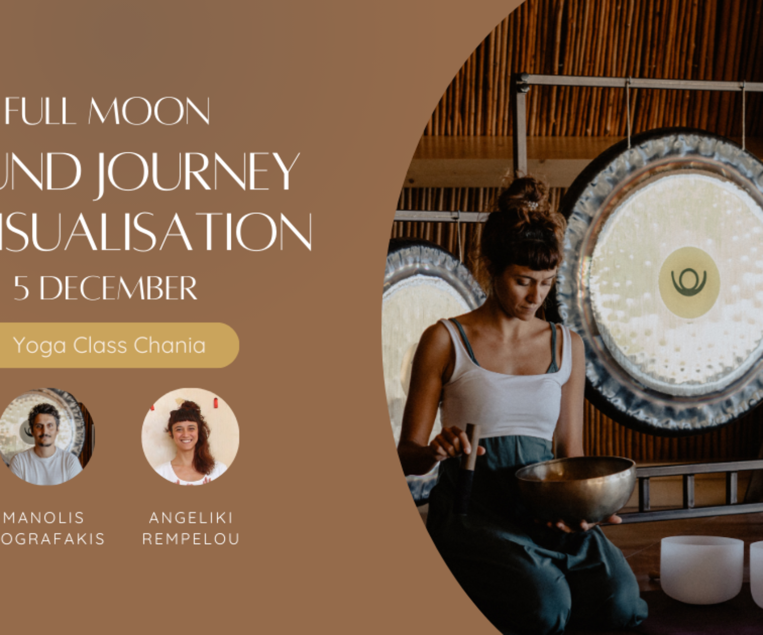 Full Moon Sound Bath & Οραματισμός - Φιλανθρωπική Δράση - 5.12 - Χανιά