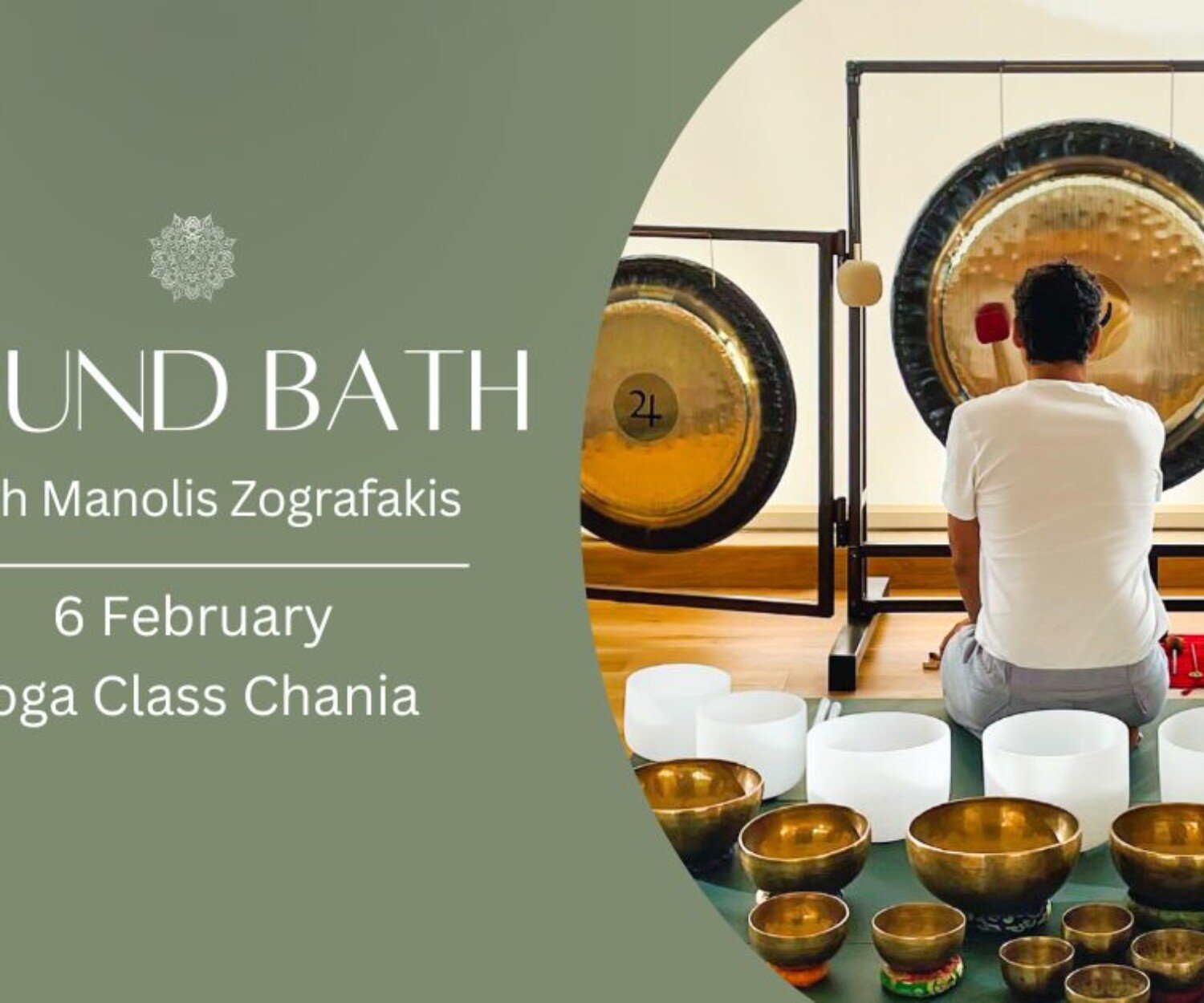 Sound Bath - 6 February - Yoga Class Chania