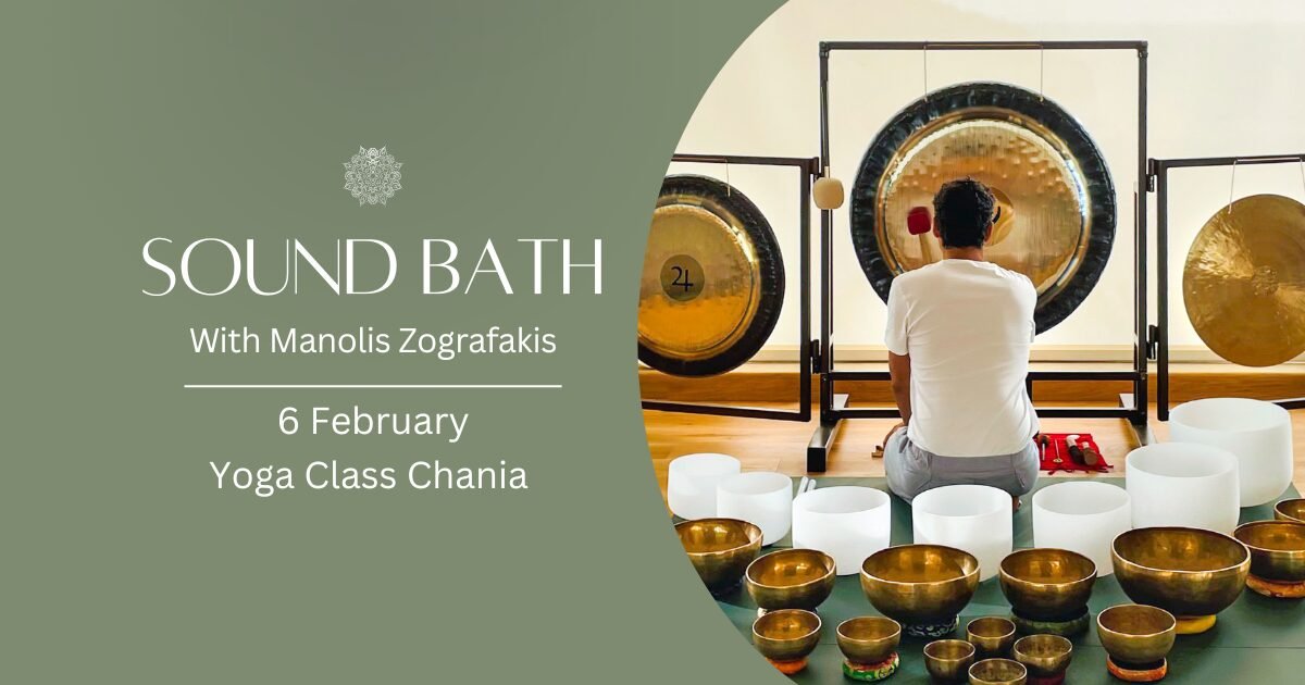 Sound Bath - 6 February - Yoga Class Chania