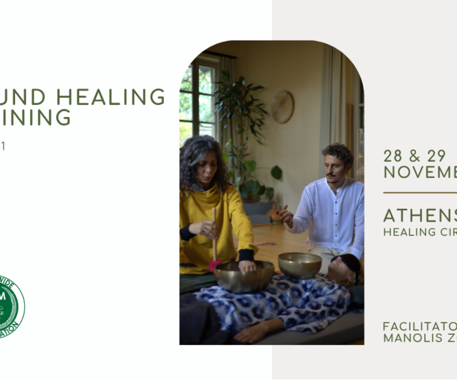 Sound Healing Training - Level 1 - November 28 & 29 - Athens