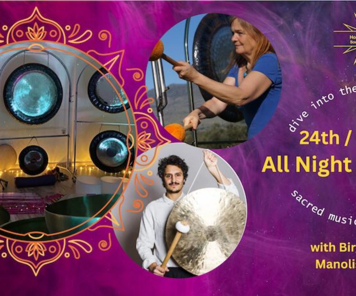 All Night Gong Puja - 24–25 July 2026 - Armenoi, Chania
