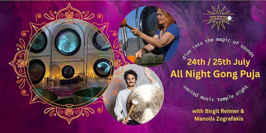 All Night Gong Puja - 24–25 July 2026 - Armenoi, Chania
