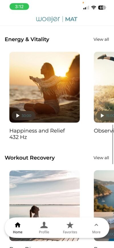 Woojer Mat App